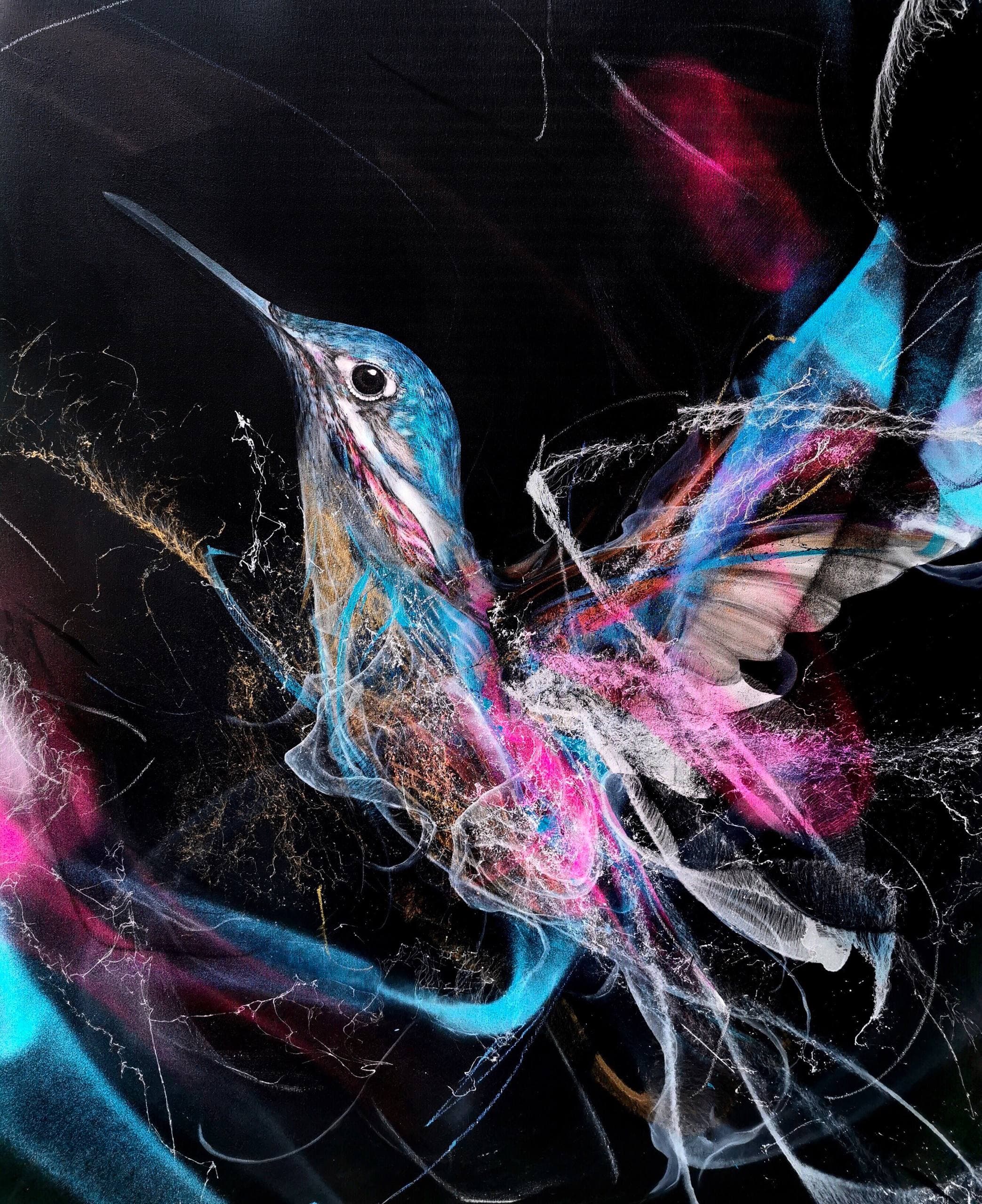  Canvas — Hummingbird